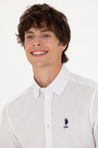 U.S. Polo Assn. Мъжка риза - тъмносиня