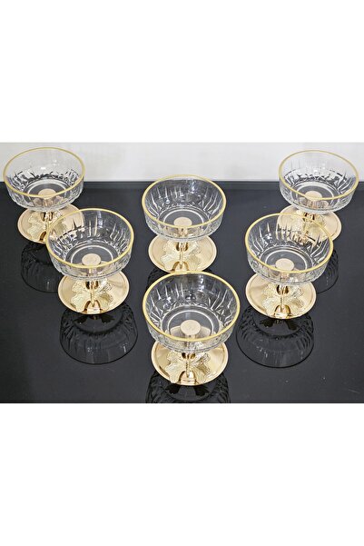 atabey home 6-Piece ROUND GOLD BOWL BUTTERFLY LEGS FREEZER & CANDY SHOWER & PRESENTATION & CHEST