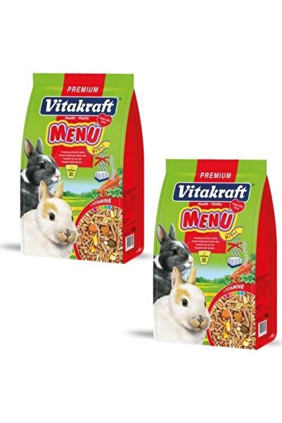 Vitakraft Premium Menü Jod Vital Tavşan Yemi 1 Kg X 2 Adet