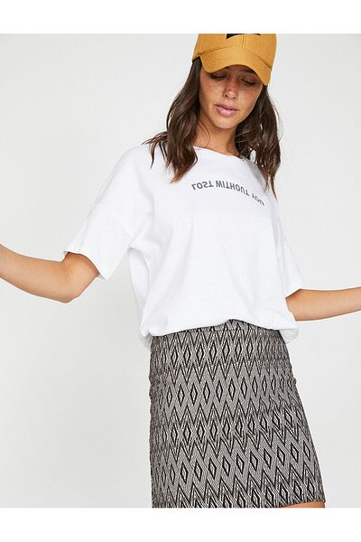 Koton Patterned Skirt