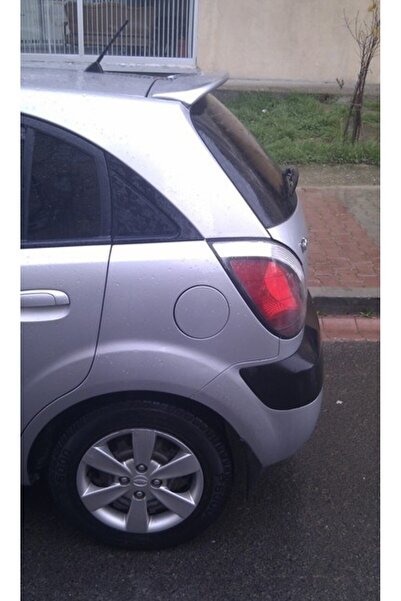 HYM TUNİNG KİA RİO MK2 CAM ÜSTÜ SPOYLER 2005 2011 PARLAK SİYAH İTHAL PLASTİK