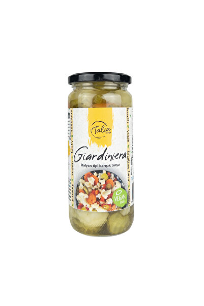 İtalyan Tipi Karışık Turşu (Giardiniera) 450g
