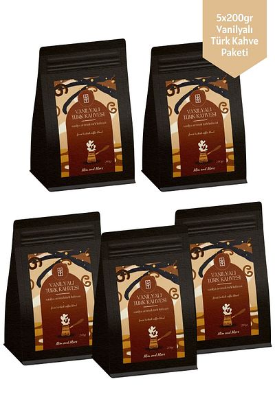 Mim and More 5x200gr Vanilla Core Coffee Package