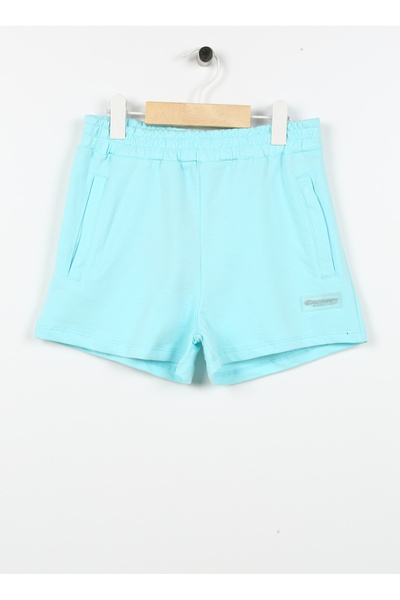 Discovery Expedition Lastikli Bel Standart Mint Kız Çocuk Şort Morgan Gırl