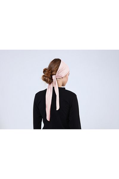 Ecardin Premium Powder Colored Tied Tape Bonnet - St 045