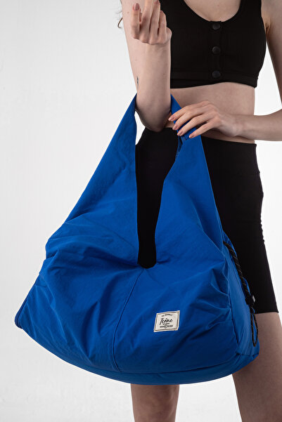 ICONE BAG Sax Icone - Αθλητική τσάντα ώμου Yoga and Fitness με φερμουάρ