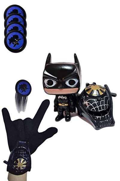 Mashotrend 9 cm Batman Pop Figür Taso Atan Eldiven Batman Figür Set Pop Batman Taso Eldiven