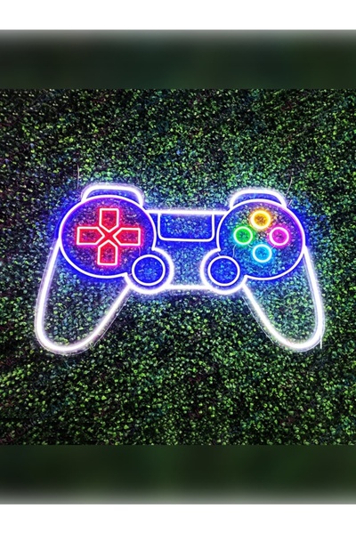 Neonyum OYUN KONSOLU LED IŞIK GAMER NEON TABELA