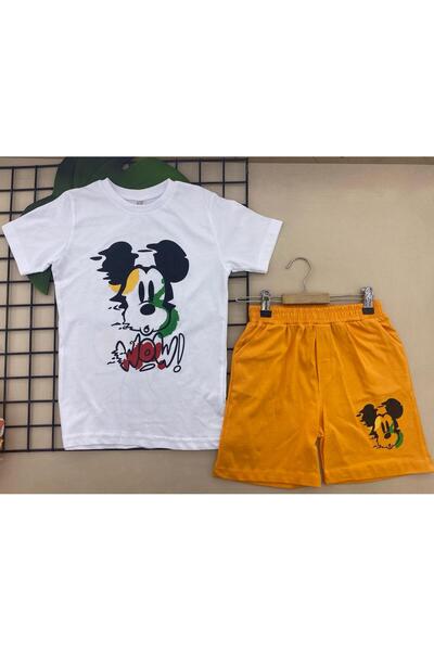 ÖRZİ Kids MUŠKE KRATKE PANTALONE SA ŠTAMPOM PREDNJE I ZADNJE STRANE KOMPLET P...