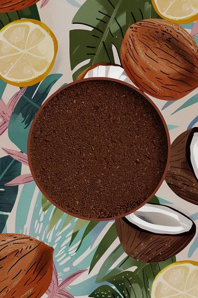 Mim and More 5x200gr Coconut Flavored Coffee Pack