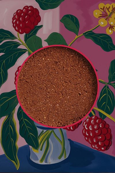 Mim and More 5x200gr Raspberry Flavored Coffee Pack