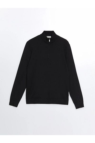 LC Waikiki LCWAIKIKI Classic Stand Collar Long Sleeve Men's Knitwear Sweater