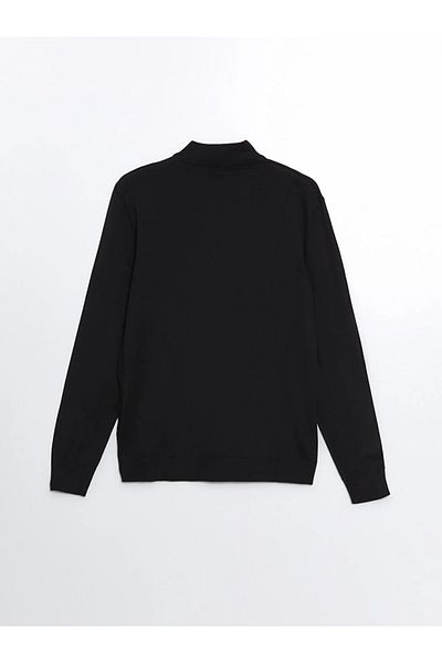LC Waikiki LCWAIKIKI Classic Stand Collar Long Sleeve Men's Knitwear Sweater