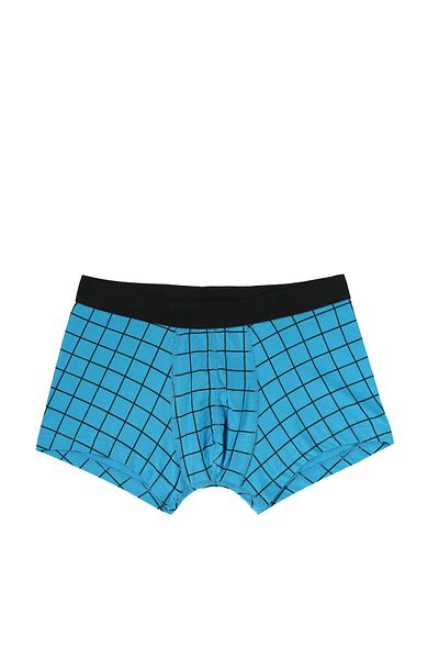 Colin's Lenjerie de corp în carouri albastre pentru bărbați - Cl 1062156