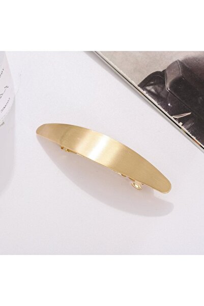 QUEENVİP Agrafă de păr automată metalică - Agrafă aligator elipsă