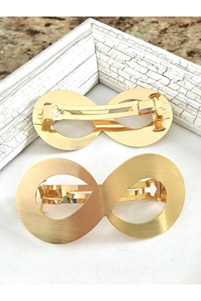 QUEENVİP Agrafă de păr automată metalică - Infinity