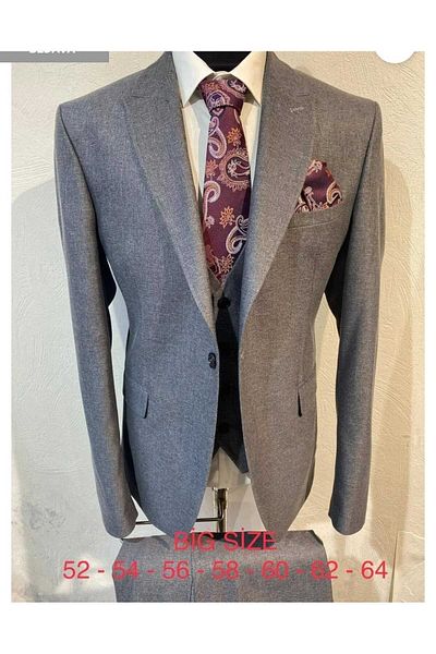 FRİYA Slim Fit Vest Suit