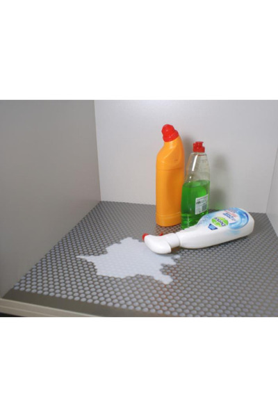 almital mobilya aksesuarları furniture accessories 48 Cm X 5 M Water Holder Under Sink Dark Gray