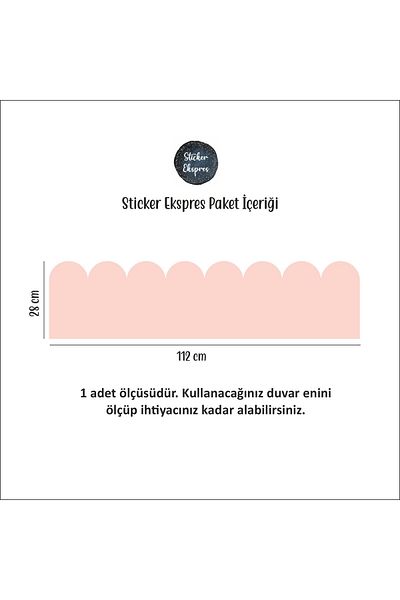 Sticker Ekspres Autocolant din folie de bordură, autocolant decorativ de perete, autocolant pentru camera adolescenților pentru copii