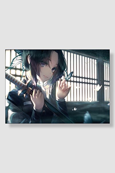 postick Demon Slayer Anime Posteri Kalın Parlak Kuşe Kağıdı