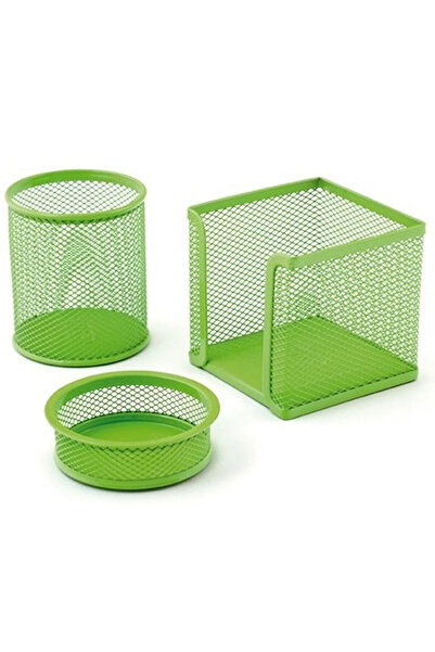 Mas Yeşil Perforeli 3'lü A Seti 505