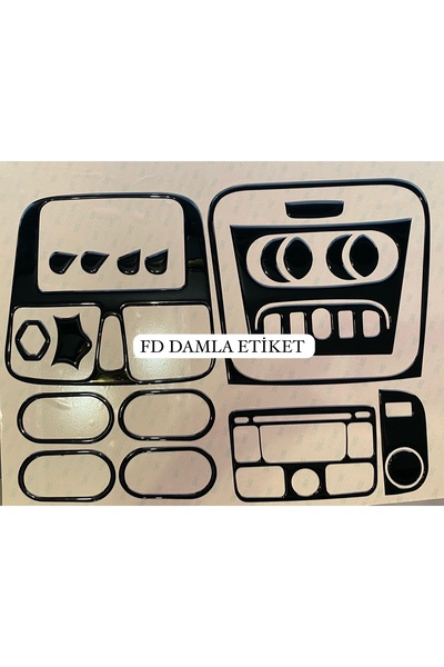 FD OTOMOTİV رينو سيمبول 2012-2019 الطوربيد، وحدة التحكم، التشذيب، مجموعة غطاء...