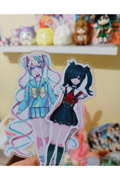 Genel Markalar Needy Girl Overdose Anime Anahtarlık Kitap Ayracı Seti Laminas...