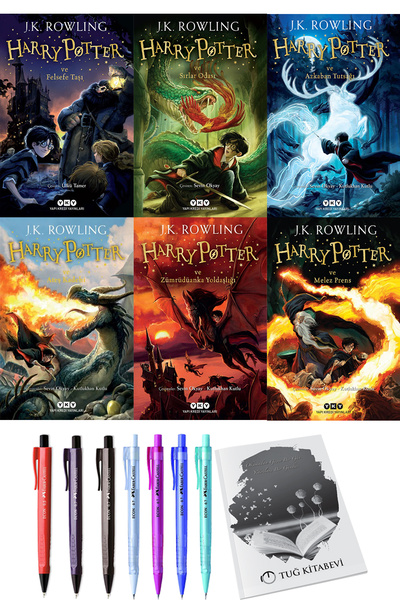 Yapı Kredi Yayınları Harry Potter Felsefe Taşı Sırlar Odası Azkaban Tutsağı A...