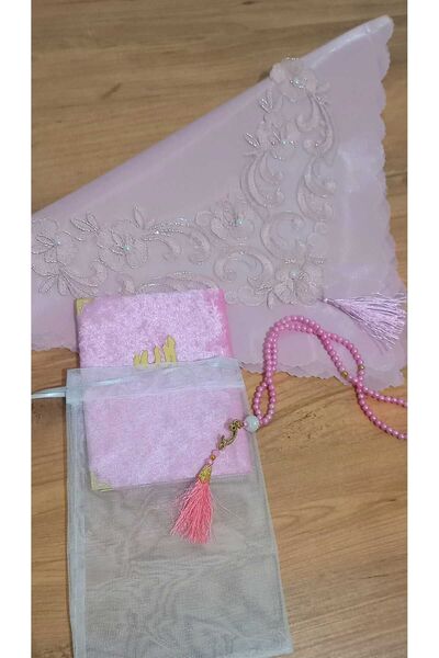 St Morritz Zeynisshome 3 lü bohça seti gelin damat çeyizlik bohça