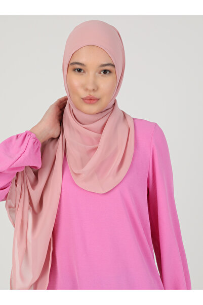 Ecardin Προύμιο Χιτζάμπ Χιφόν Υφάσματος Σάλ - St 100 Σκόνη