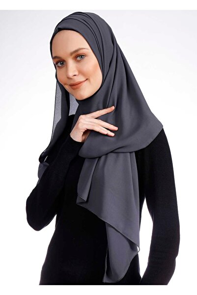 Ecardin Антрацит Креп Шаль - Pratik St 238 Модель