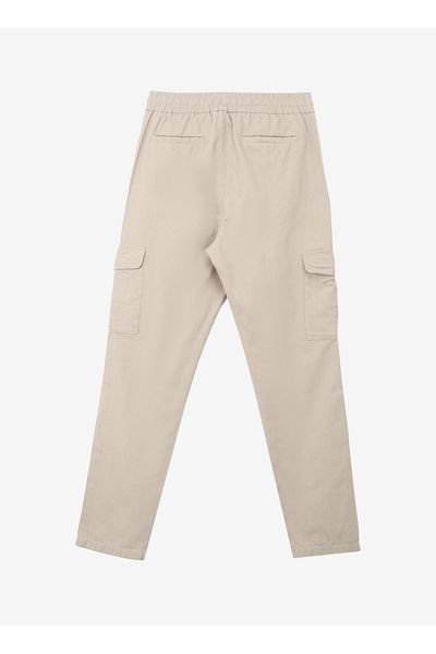 Lee Cooper Men's Cargo Pants - Regular Leg, Stone Color, 242 LCM221008 KETGO