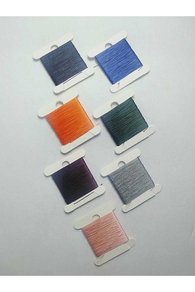 Eskişehir hobi sanat 7 Χρώματα 0,2 mm 10 μέτρα Λεπτές χάντρες προσευχής - Το πιο λεπτό χάντρες προσευχής είναι ιπποδρέμος