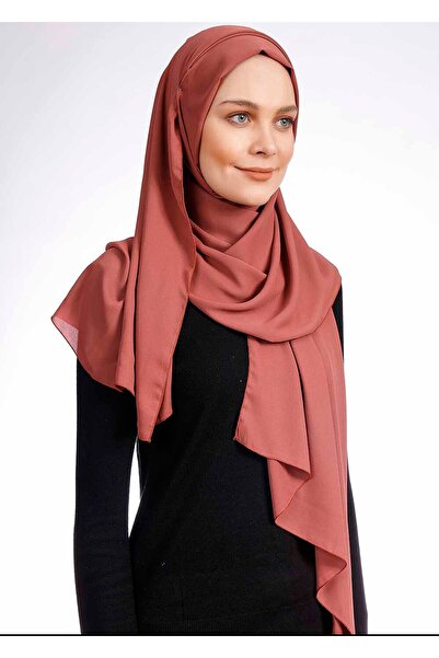 Ecardin Πρακτικό σάλι κρεπ - St 238 Dark Clay