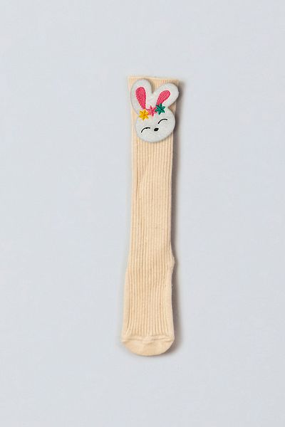 ADABEBEK Rabbit Felted Baby Knee Socks