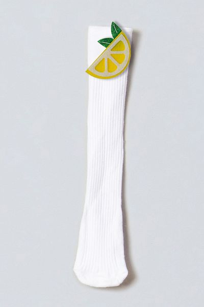 ADABEBEK Lemon Felted Baby Knee Socks