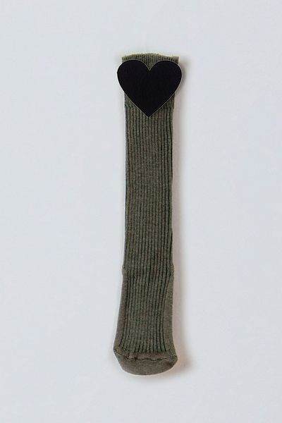 ADABEBEK Orange Felted Baby Knee Socks