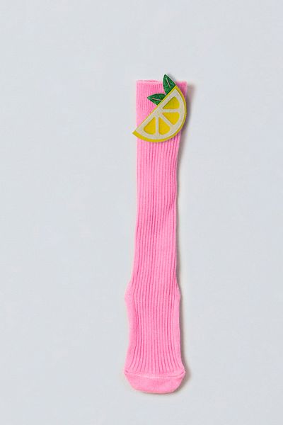 ADABEBEK Lemon Felted Baby Knee Socks