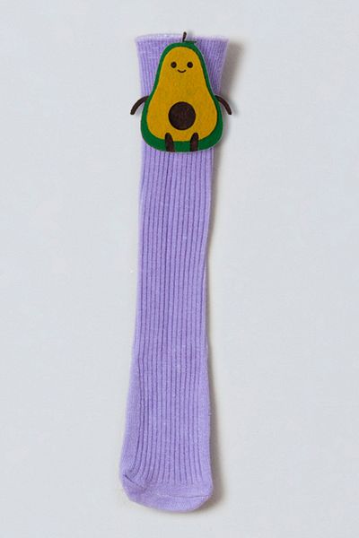 ADABEBEK Avocado Felted Baby Knee Socks
