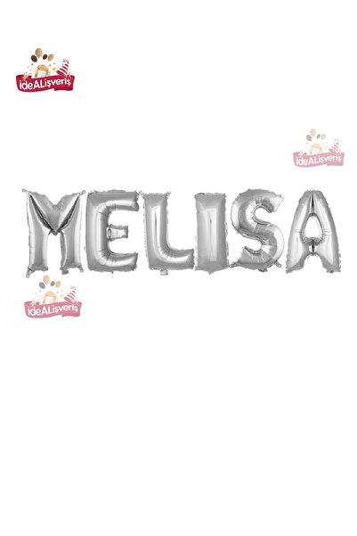 BKMC PARTY 6 Harfli Kişiye Özel İsim Folyo Balonu  Doğum Günü  Folyo Balon Se...