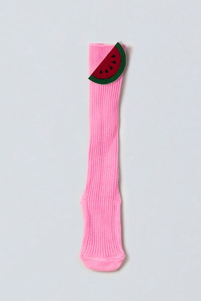 ADABEBEK Watermelon Felted Baby Knee Socks