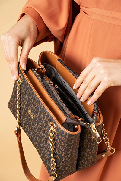 Just Polo Women's 4-Compartment Long Crossbody & Handbag