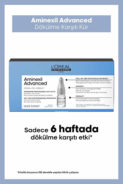L'oreal Professionnel Aminexil Advanced Cure 10x6ml - Effective Against Hair ...
