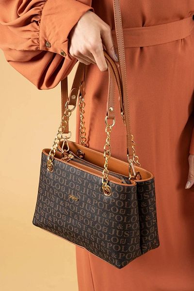 Just Polo Women's 4-Compartment Long Crossbody & Handbag