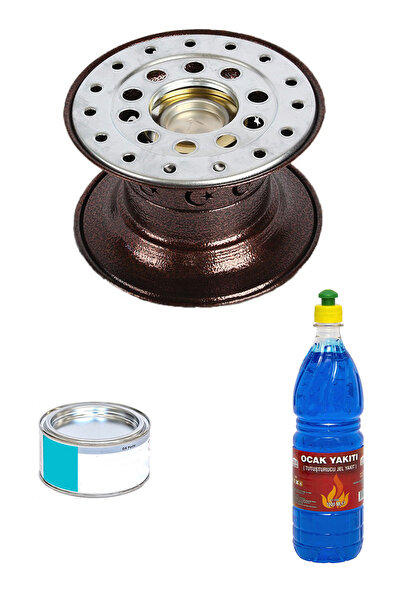 Elif mağazacılık Osmanlı ocağı set (500gr jel yakıt + teneke yakıt hediyeli )