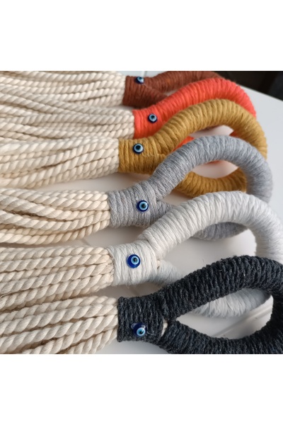 EdaTasarım Makrome Kapı Kolu Süsü