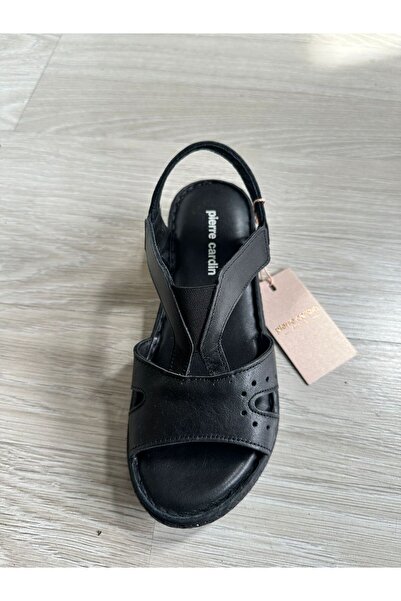 Pierre Cardin @ PC-53164 -BLACK SANDALS WITH ANKLE BNT