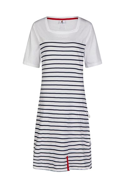 wind sportswear Maritimes Strandkleid gestreift, Knielang, Maritim
