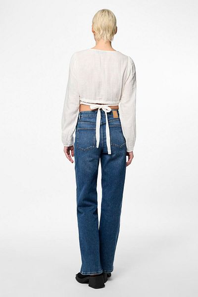 PIECES PCASTINA LS WRAP CROP TOP НОВИЙ КРАВАТКА SWW BC