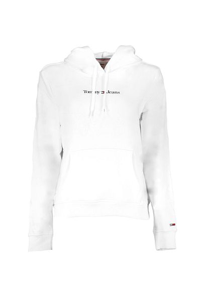 Tommy Jeans Női fehér pulóver (modellkód:dw0dw15649)